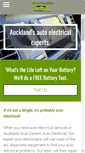 Mobile Screenshot of easternautoelectrical.co.nz