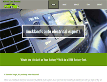 Tablet Screenshot of easternautoelectrical.co.nz